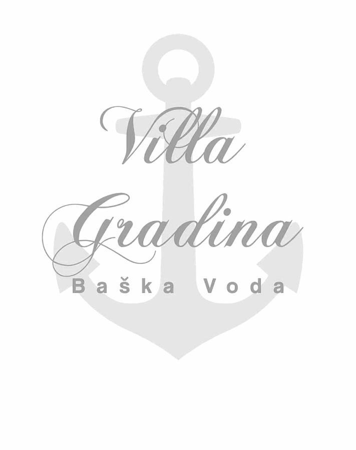 Villa Gradina Baška Voda Екстериор снимка